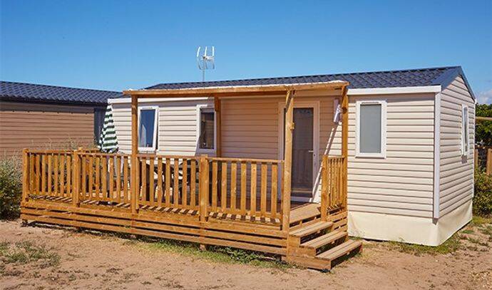 Mobil-home | Comfort | 3 Ch. | 6 pers. | Terrasse surélevée | A/C | TV 0