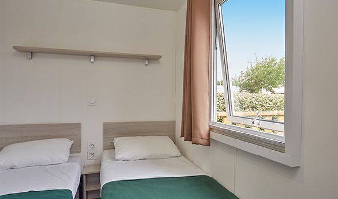 Mobil-home | Comfort | 3 Ch. | 6 pers. | Terrasse surélevée | A/C | TV 4