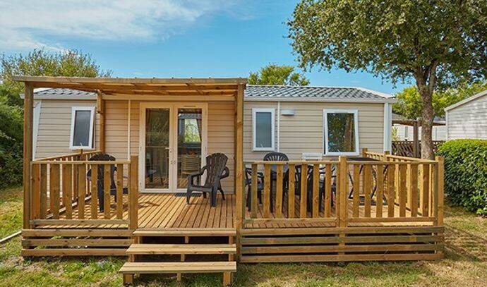 Mobil-home | Comfort | 3 Ch. | 6 pers. | Terrasse surélevée | A/C | TV 0