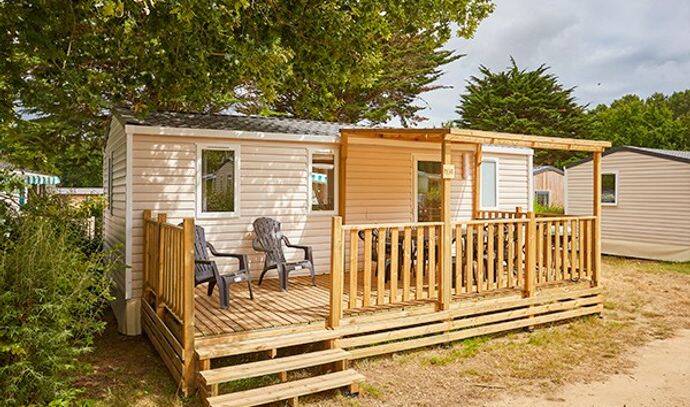 Mobil-home | Comfort | 3 Ch. | 6 pers. | Terrasse surélevée | A/C | TV 1