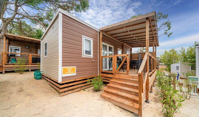 Mobil-home | Comfort | 3 Ch. | 6 pers. | Terrasse surélevée | A/C | TV 0