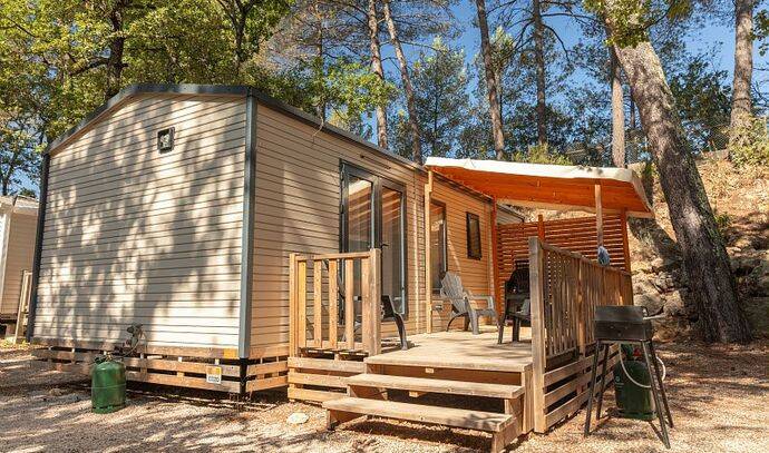 Mobil-home | Comfort | 3 Ch. | 6 pers. | Terrasse surélevée | A/C | TV 0