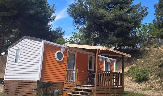 Mobil-home | Comfort | 3 Ch. | 6 pers. | Terrasse surélevée | A/C | TV 0