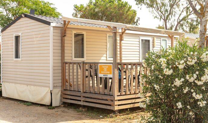 Mobil-home | Comfort | 3 Ch. | 6 pers. | Terrasse surélevée | A/C | TV 0