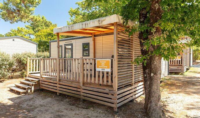Mobil-home | Comfort | 3 Ch. | 6 pers. | Terrasse surélevée | A/C | TV 0