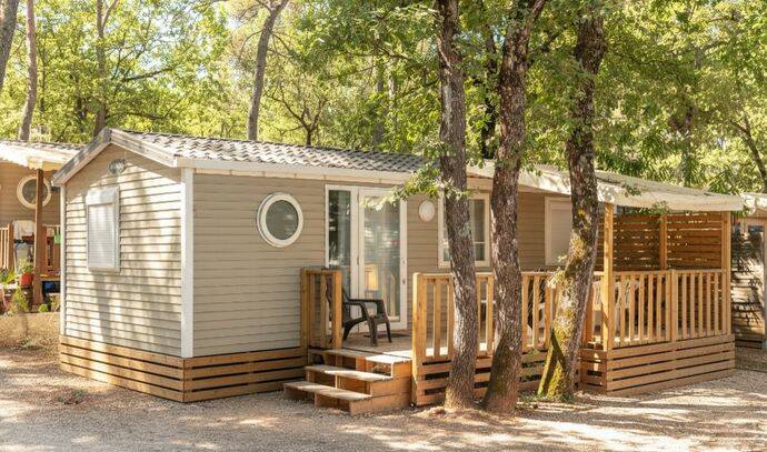 Mobil-home | Comfort | 3 Ch. | 6 pers. | Terrasse surélevée | A/C | TV 0