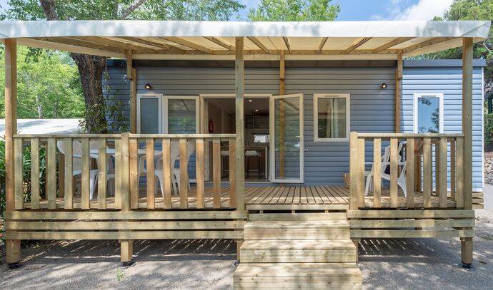 Mobil-home | Comfort | 3 Ch. | 6 pers. | Terrasse surélevée | A/C | TV 0