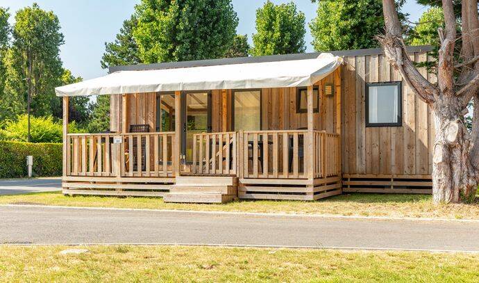 Mobil-home | Comfort | 3 Ch. | 6 pers. | Terrasse surélevée | A/C | TV 1