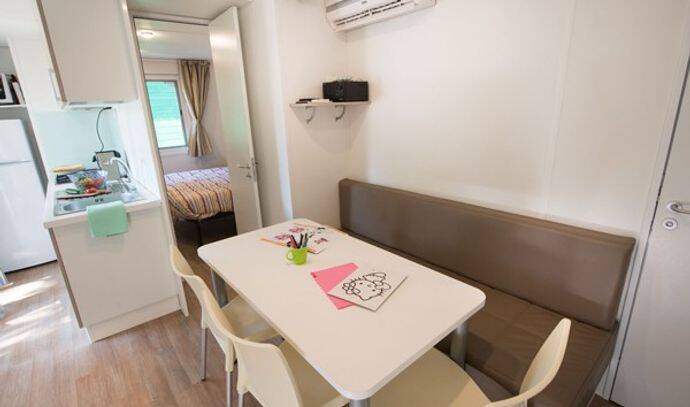 Mobil-home | Comfort | 3 Ch. | 6 pers. | Terrasse surélevée | A/C 2