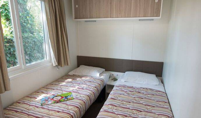 Mobil-home | Comfort | 3 Ch. | 6 pers. | Terrasse surélevée | A/C 6