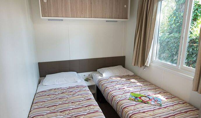 Mobil-home | Comfort | 3 Ch. | 6 pers. | Terrasse surélevée | A/C 5