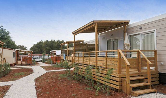 Mobil-home | Comfort | 3 Ch. | 6 pers. | Terrasse surélevée | A/C 1
