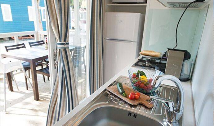 Mobil-home | Comfort | 3 Ch. | 6 pers. | Terrasse surélevée | A/C 2