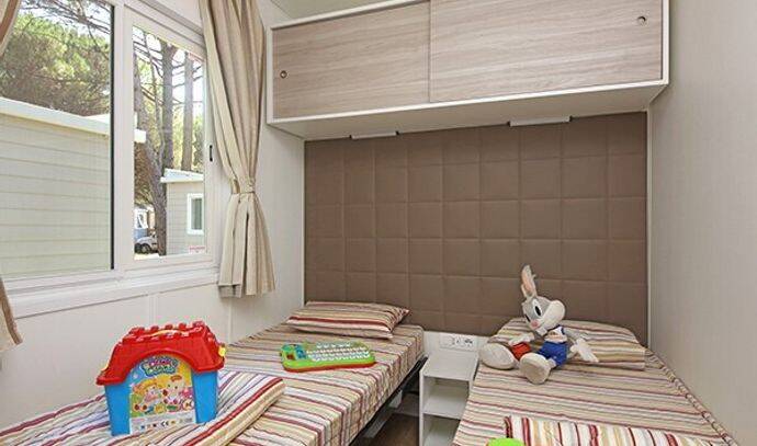 Mobil-home | Comfort | 3 Ch. | 6 pers. | Terrasse surélevée | A/C | TV 4