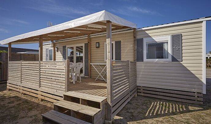 Mobil-home | Comfort | 3 Ch. | 6 pers. | Terrasse surélevée | A/C | TV 0