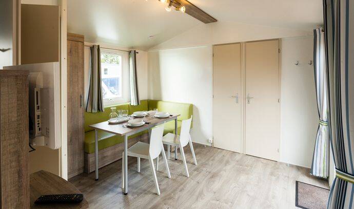 Mobil-home | Comfort | 3 Ch. | 6 pers. | Terrasse surélevée | TV 1