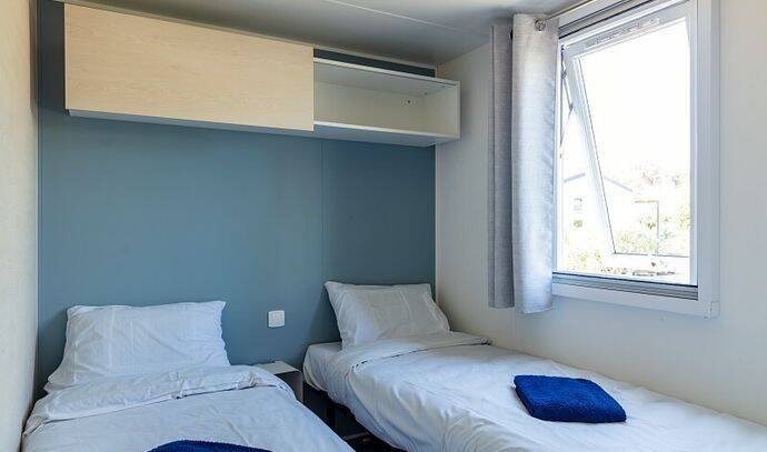 Mobil-home | Comfort | 3 Ch. | 6/8 pers. | Terrasse surélevée | A/C 6