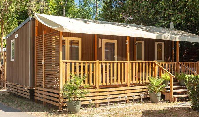 Mobil-home | Comfort | 3 Ch. | 6/8 pers. | Terrasse surélevée | A/C 0