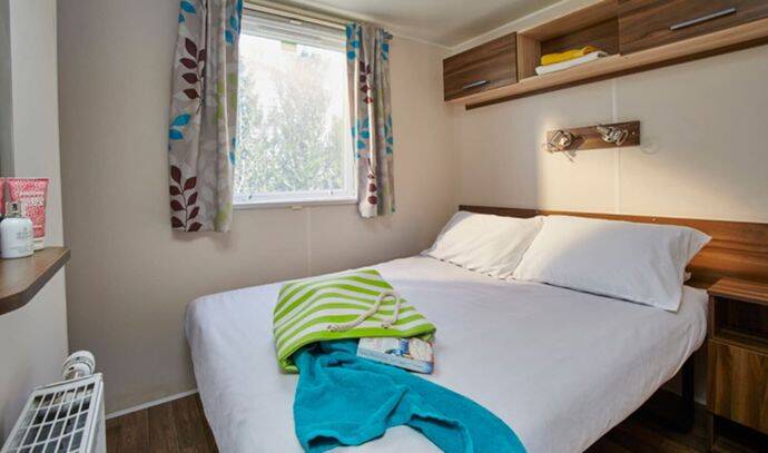 Mobil-home | Comfort | 3 Ch. | 6/8 pers. | Terrasse surélevée | TV 3