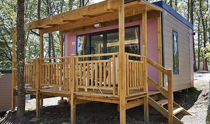 Mobil-home | Comfort | 2 pers. | Terrasse surélevée | A/C 0