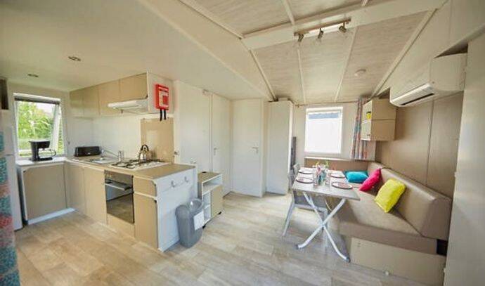 Mobil-home | Comfort | 2 Ch. | 4 pers. | Terrasse surélevée | A/C 2