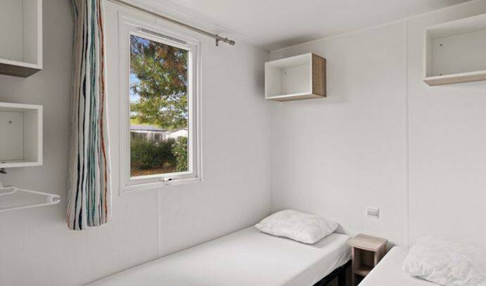 Mobil-home | Comfort | 2 Ch. | 4 pers. | Terrasse surélevée | A/C 4