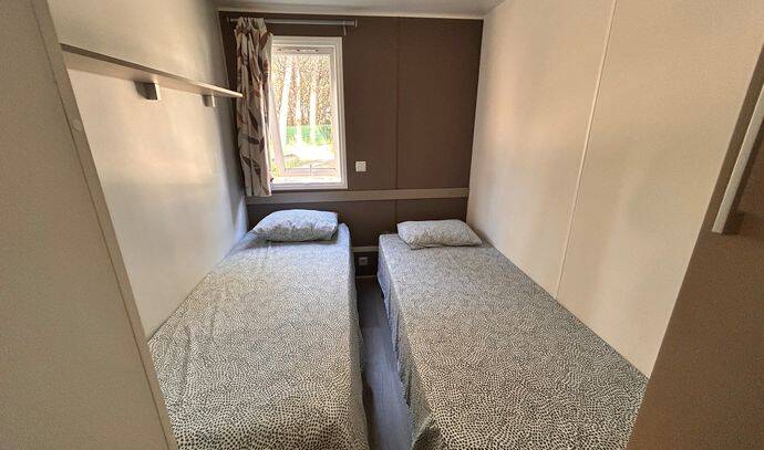 Mobil-home | Comfort | 2 Ch. | 4 pers. | Terrasse surélevée | A/C 5