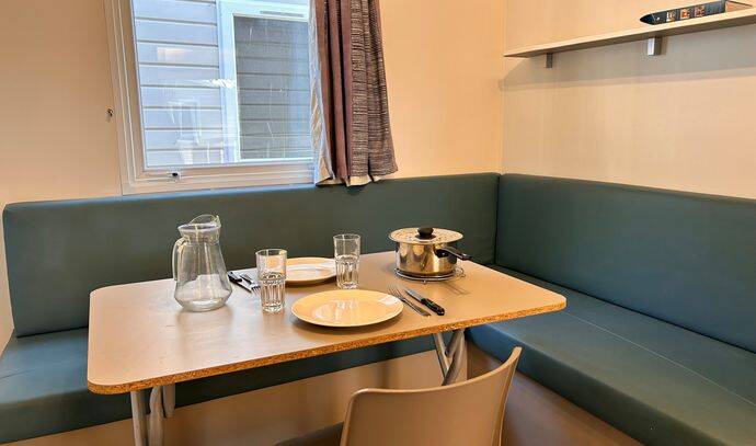 Mobil-home | Comfort | 2 Ch. | 4 pers. | Terrasse surélevée | A/C 3