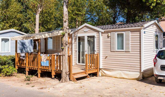 Mobil-home | Comfort | 2 Ch. | 4 pers. | Terrasse surélevée | A/C | TV 0