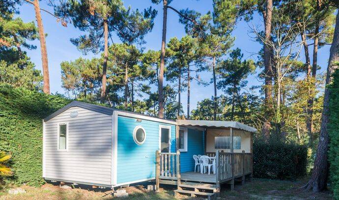 Mobil-home | Comfort | 2 Ch. | 4 pers. | Terrasse surélevée | A/C | TV 0