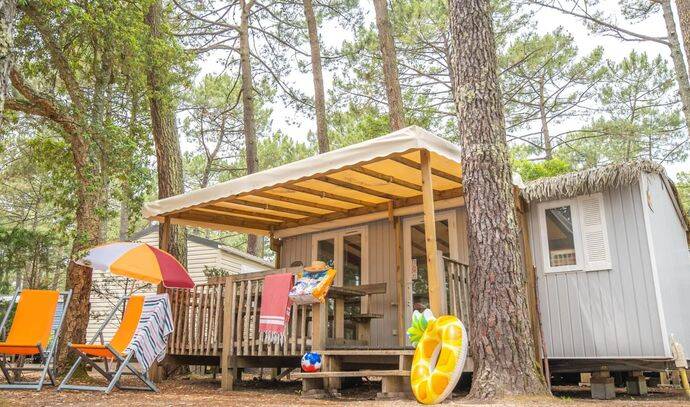 Mobil-home | Comfort | 2 Ch. | 4/6 pers. | Terrasse surélevée | TV 1