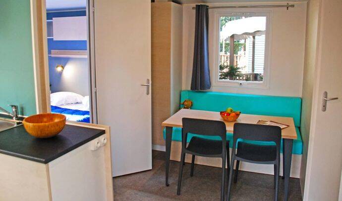 Mobil-home | Comfort | 2 Ch. | 4/6 pers. | Terrasse surélevée | TV 5