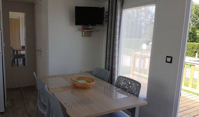 Mobil-home | Comfort XL | 3 Ch. | 6 pers. | Terrasse surélevée | A/C | TV 2