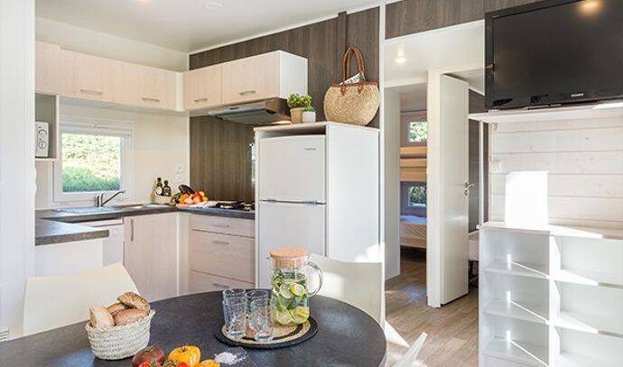 Mobil-home | Comfort XL | 3 Ch. | 6 pers. | Terrasse surélevée | A/C | TV 2
