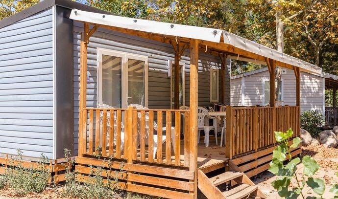 Mobil-home | Premium | 3 Ch. | 6 pers. | Terrasse surélevée | A/C 0