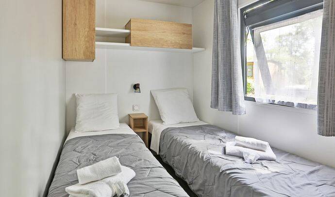 Mobil-home | Premium | 3 Ch. | 6 pers. | Terrasse surélevée 6