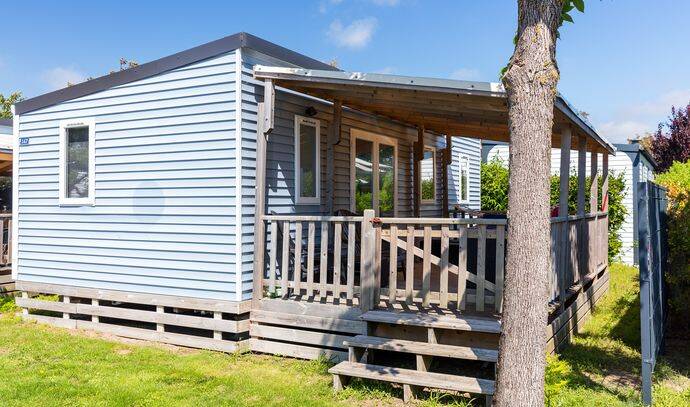 Mobil-home | Premium Exclusive | 3 Ch. | 6 pers. | Terrasse surélevée | A/C | TV 1