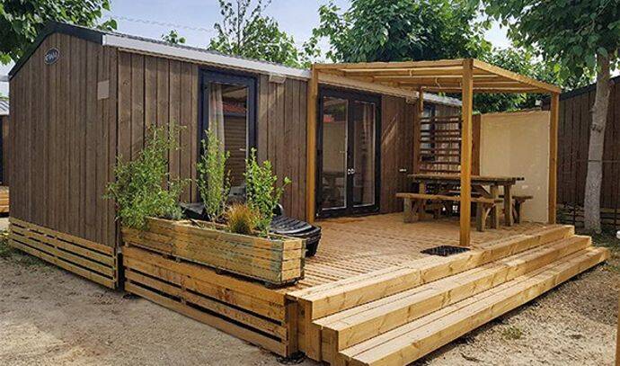 Mobil-home | Premium | 2 Ch. | 4 pers. | Terrasse surélevée | A/C | TV 0
