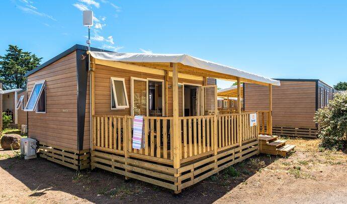 Mobil-home | Premium | 2 Ch. | 4 pers. | Terrasse surélevée | A/C 0