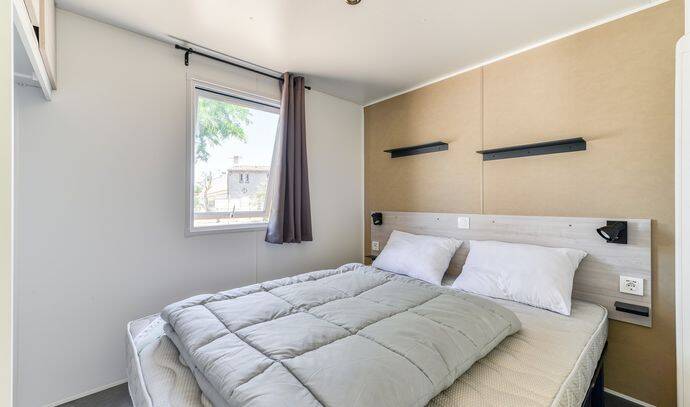Mobil-home | Premium | 2 Ch. | 4 pers. | Terrasse surélevée | A/C 4
