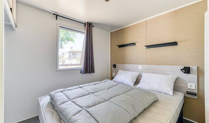Mobil-home | Premium | 2 Ch. | 4 pers. | Terrasse surélevée | A/C 3