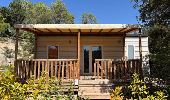 Mobil-home | Premium | 2 Ch. | 4 pers. | Terrasse surélevée | A/C 0