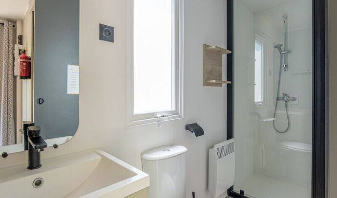 Mobil-home | Premium | 2 Ch. | 4 pers. | Terrasse surélevée | A/C 6