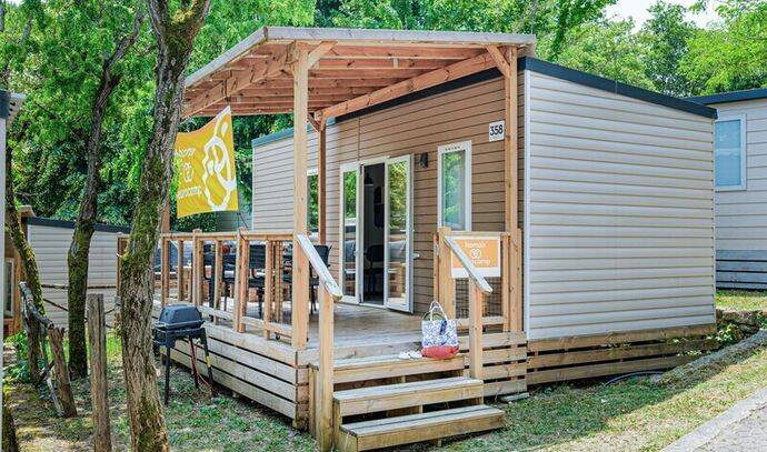 Mobil-home | Premium | 2 Ch. | 4 pers. | Terrasse surélevée | A/C 0