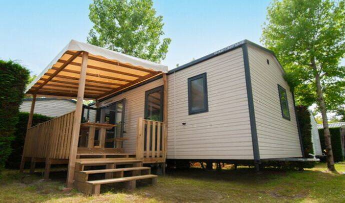Mobil-home | Premium | 2 Ch. | 4 pers. | Terrasse surélevée | A/C 0