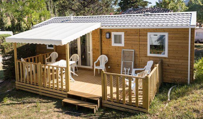 Mobil-home | Premium | 2 Ch. | 4 pers. | Terrasse surélevée | A/C | TV 0