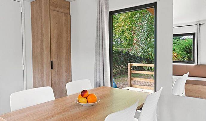 Mobil-home | Premium | 2 Ch. | 4 pers. | Terrasse surélevée | A/C | TV 2
