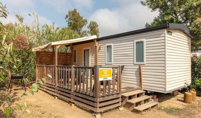 Mobil-home | Premium | 2 Ch. | 4 pers. | Terrasse surélevée | A/C | TV 0