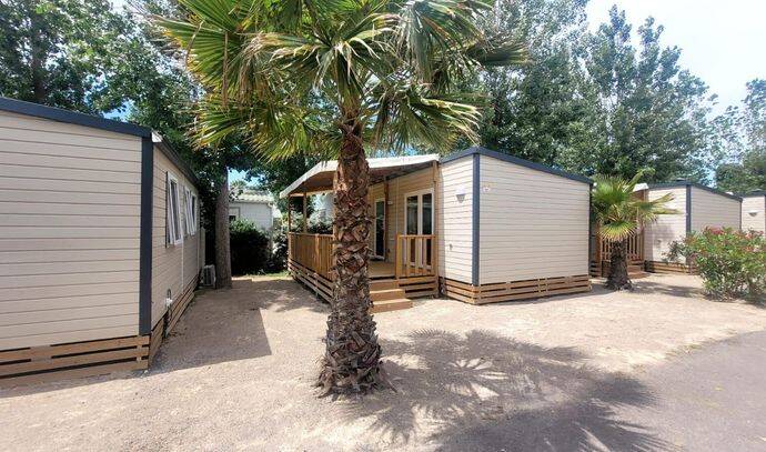 Mobil-home | Premium | 2 Ch. | 4 pers. | Terrasse surélevée | A/C | TV 0