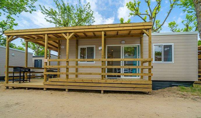 Mobil-home | Premium | 2 Ch. | 4 pers. | Terrasse surélevée | A/C | TV 0